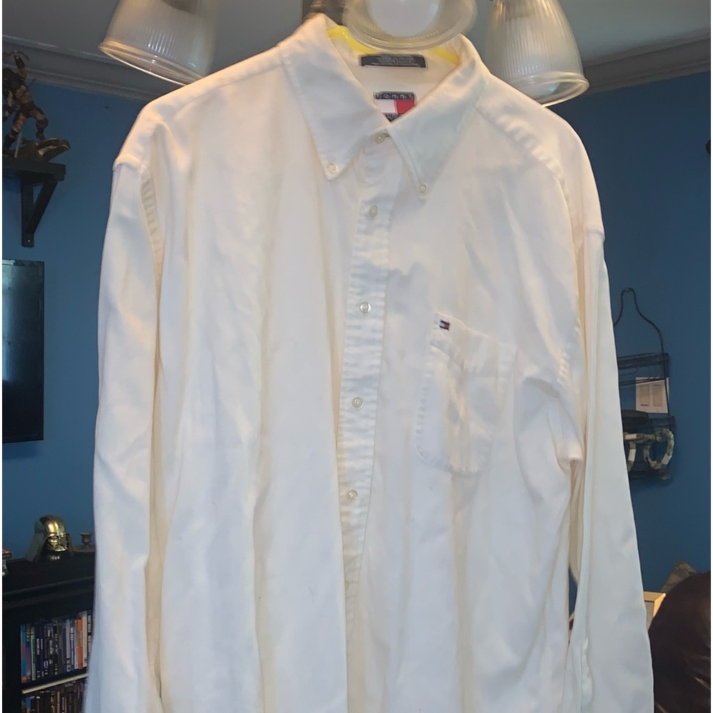 Tommy Hilfiger Men’s Dress Shirt Size X-Large